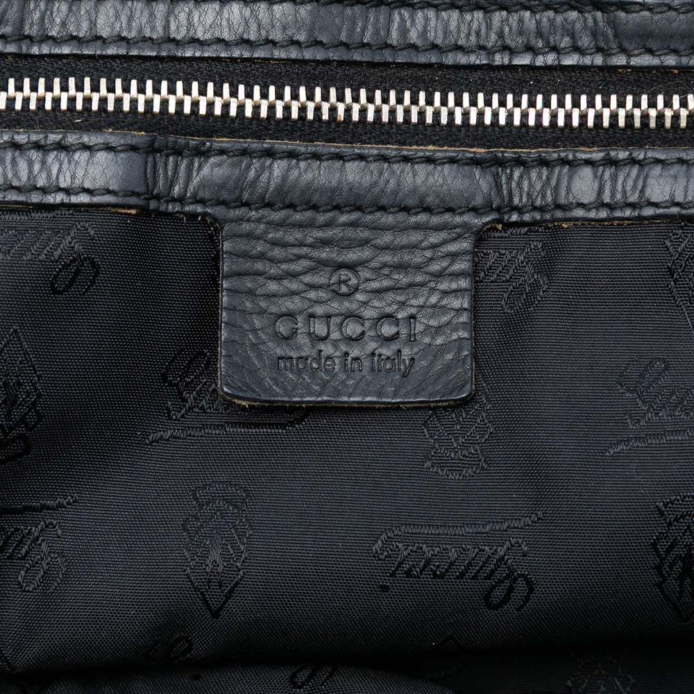 Pre-Loved Gucci Large Patent Hysteria Satchel - Picture 6 of 7